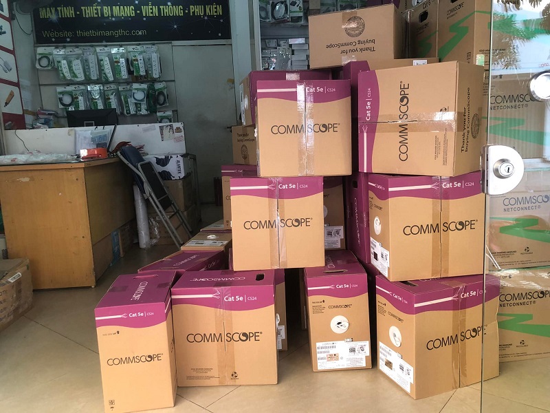 cáp mạng Cat5e commscope